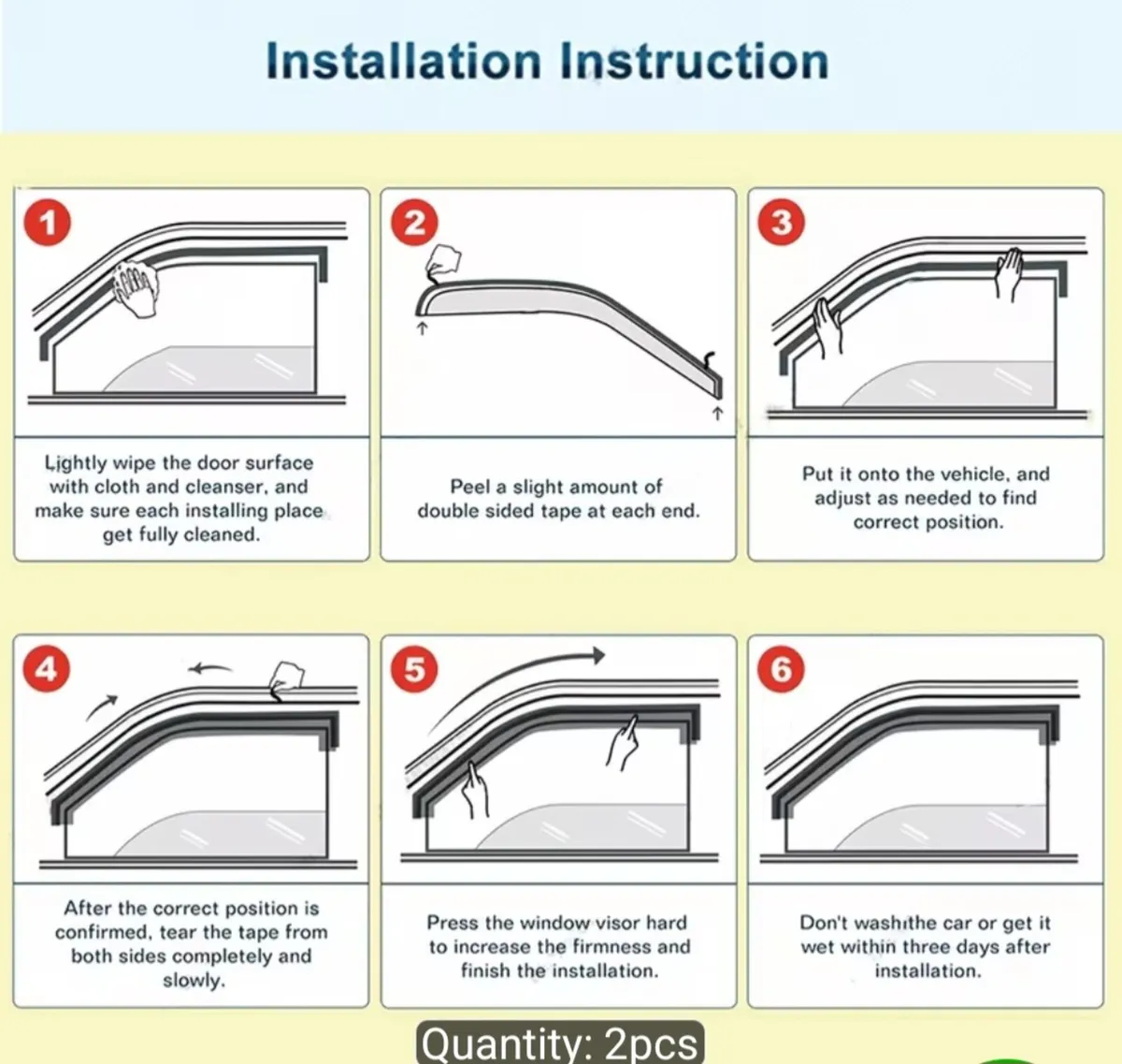 Wind Deflectors - All Makes and Models - Image 3
