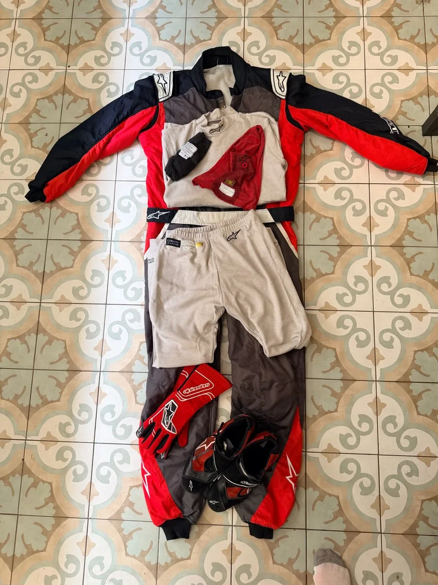Alpinestars rally suit boots gloves underwear sock - Image 1