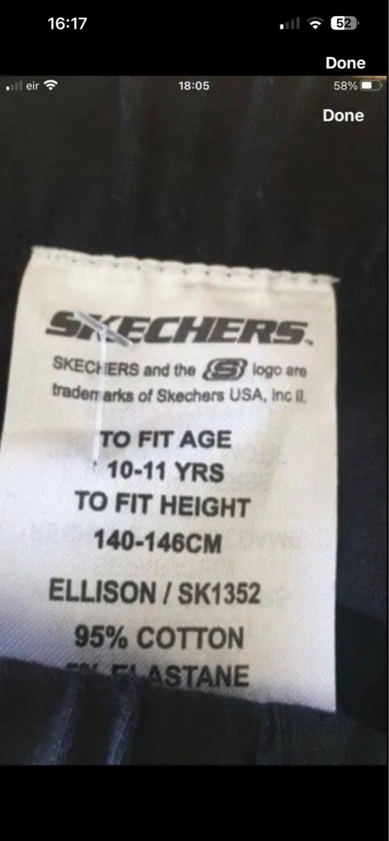 Girls BNWT sketchers bottoms age 10/11 €5 - Image 3