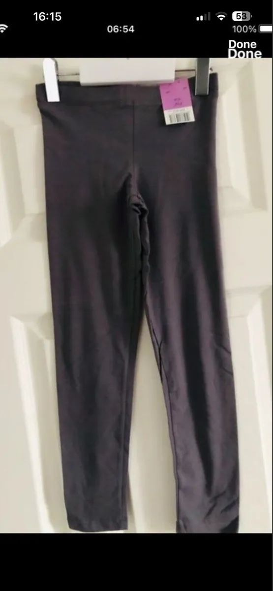 Girls BNWT legging age 6/7 €3 - Image 1