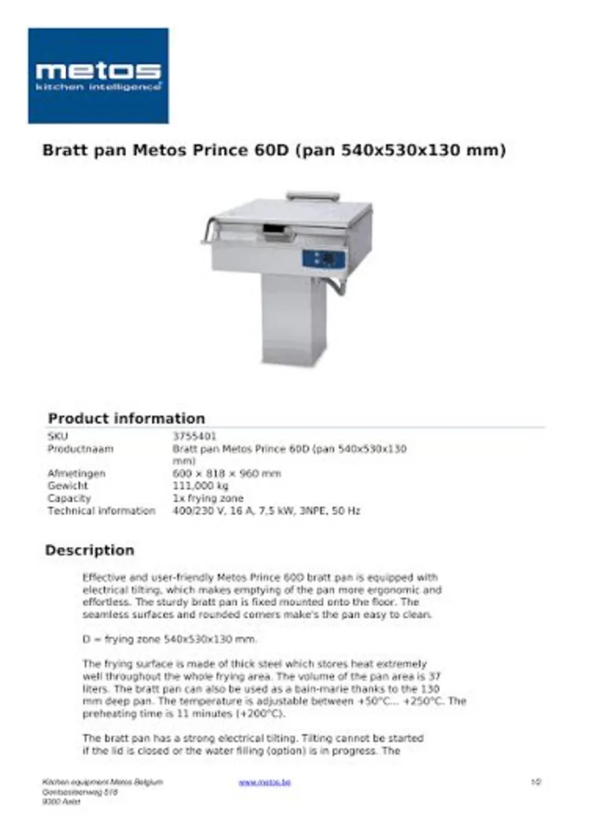 Bratt Pan - Image 2