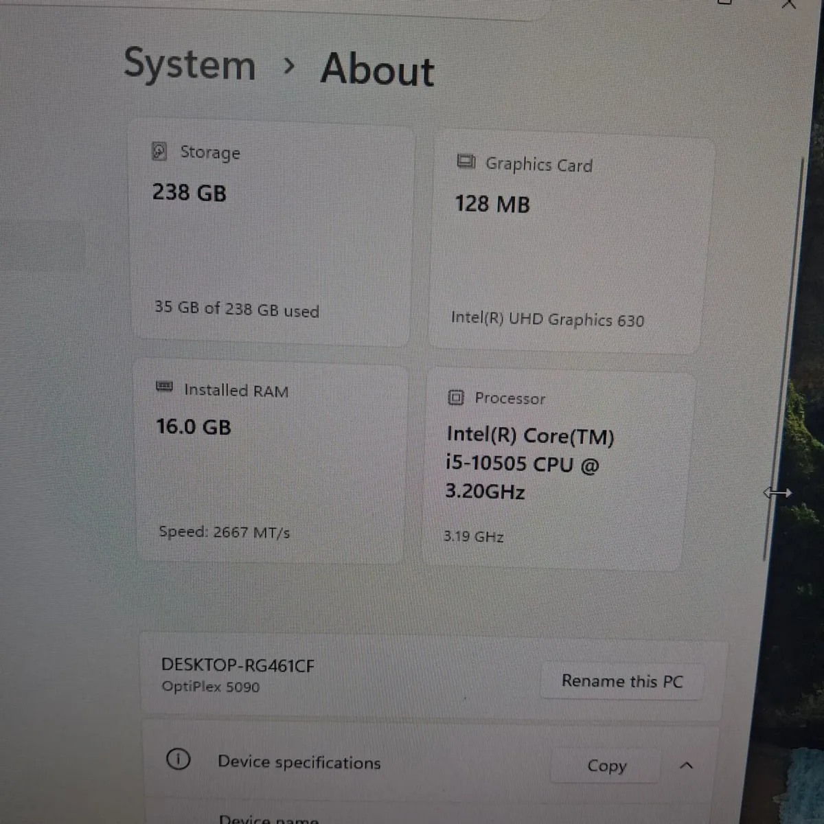 Dell OptiPlex 5090 SFF | Intel Core i5-10505 | 16G - Image 3