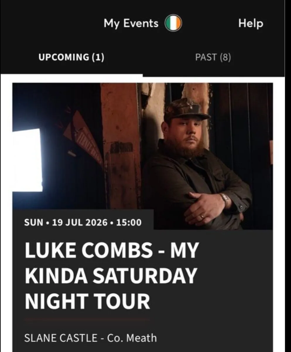 Luke Combs tickets