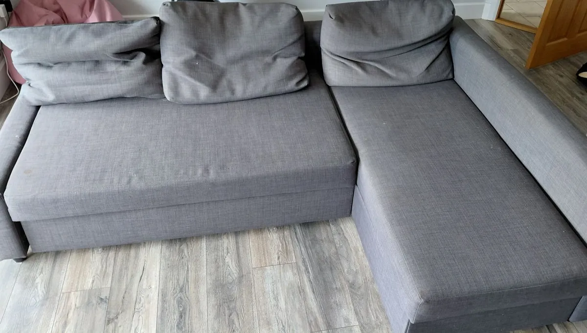 Corner Sofa-Bed with Storage (FRIHETEN - IKEA) - Image 1