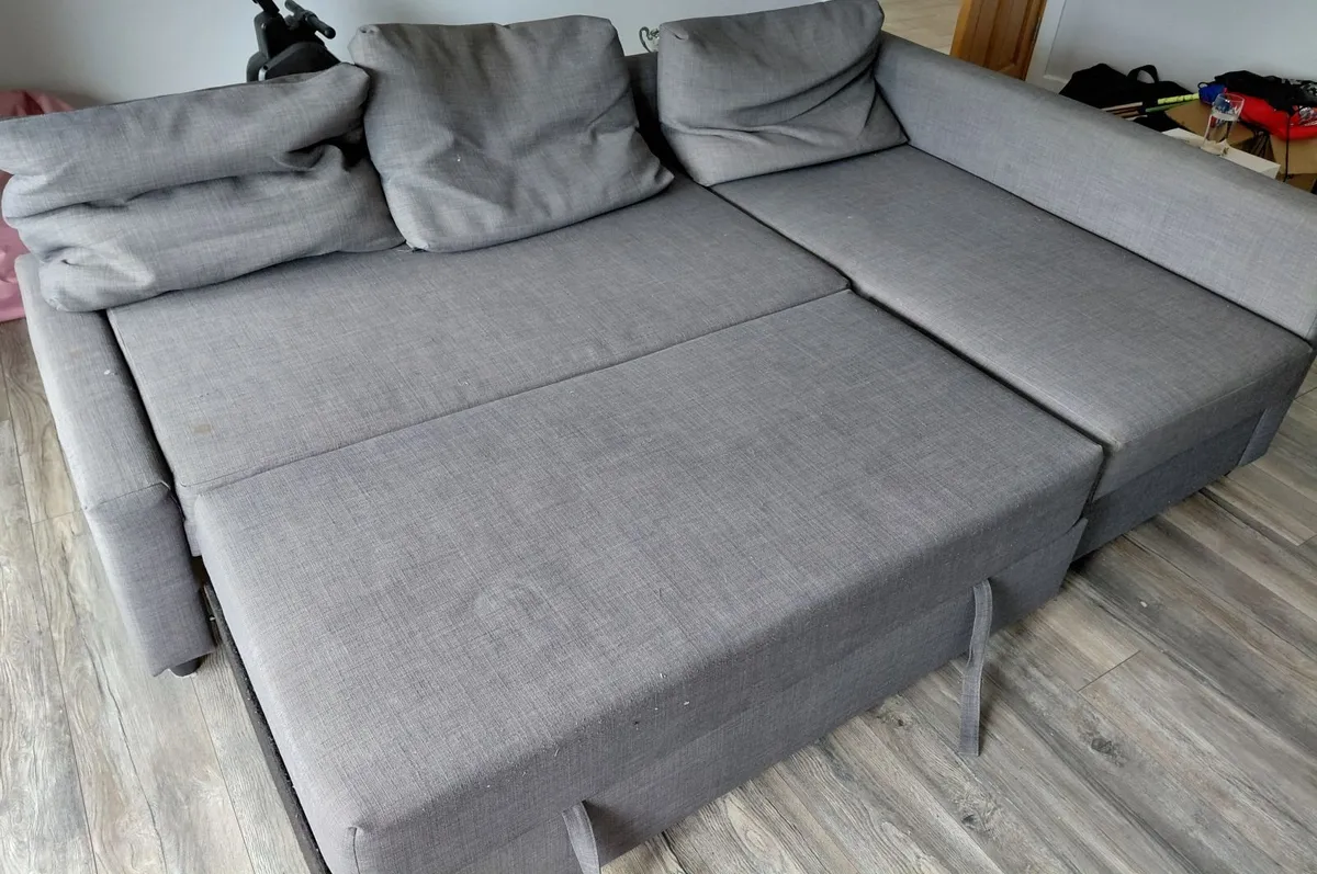 Corner Sofa-Bed with Storage (FRIHETEN - IKEA) - Image 3