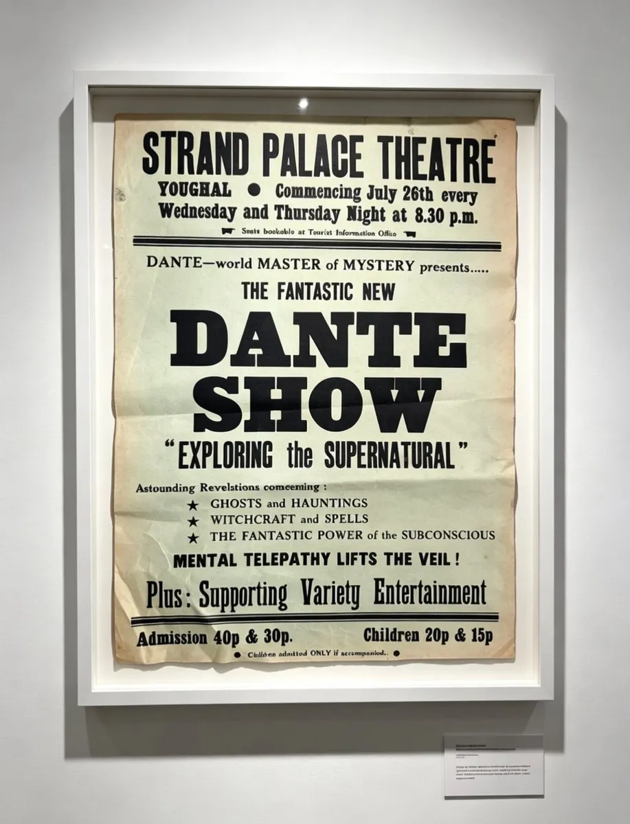 Rare 1970’s Dante Show Poster: Strand Palace - Image 3