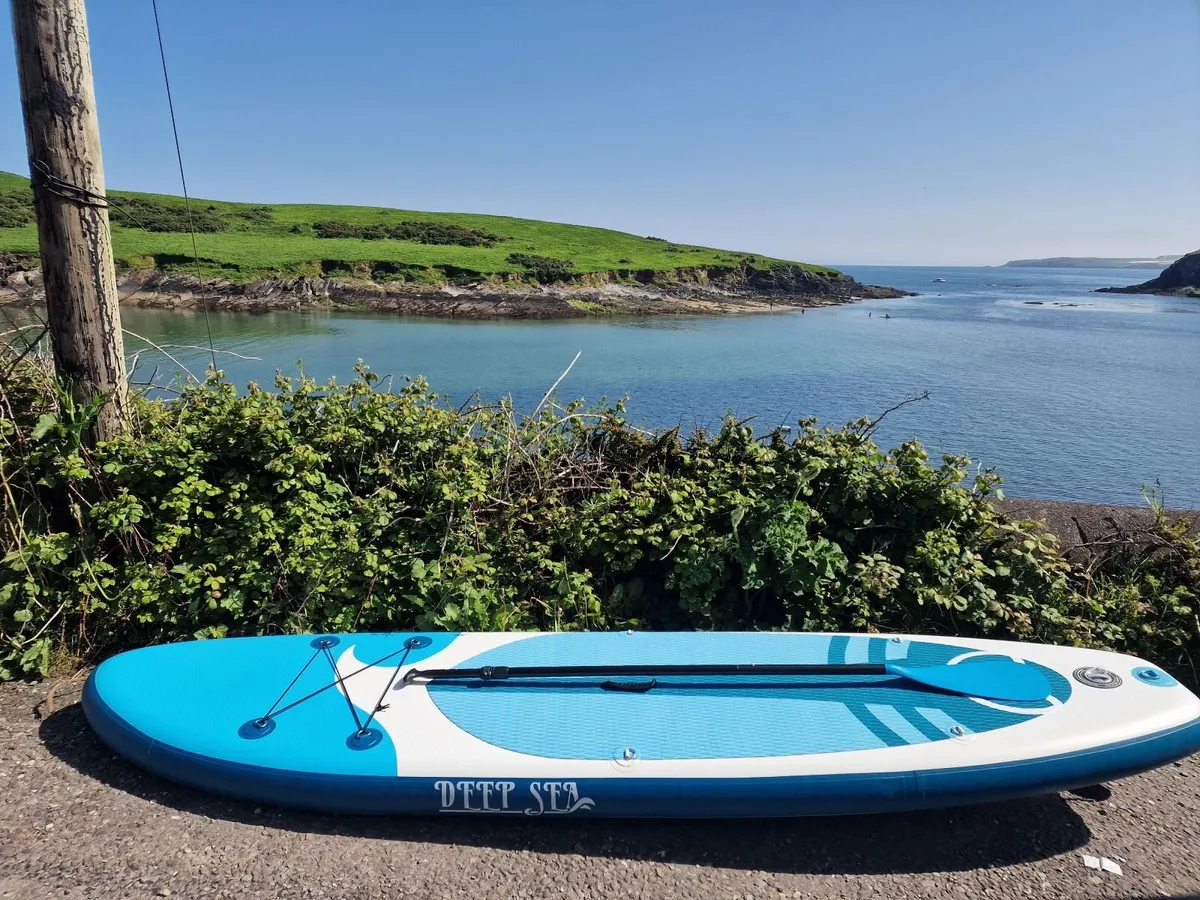 Deep Sea 10ft Inflatable SUP + Kayak Bundle - Image 3