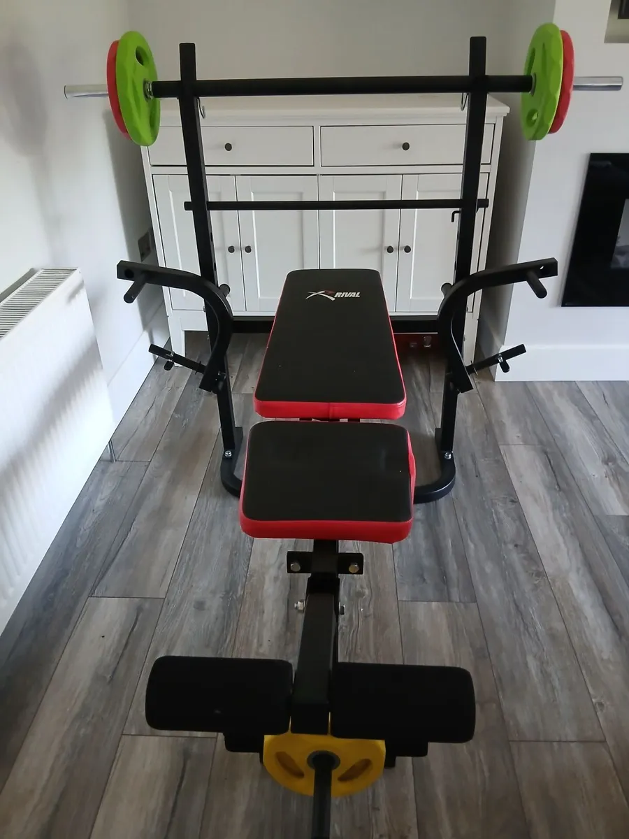 B2 Weight Bench & Pump Set 20KG - Image 2