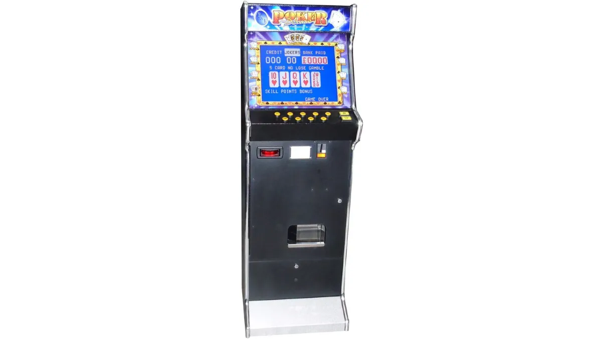 2 X Upright Poker Machines