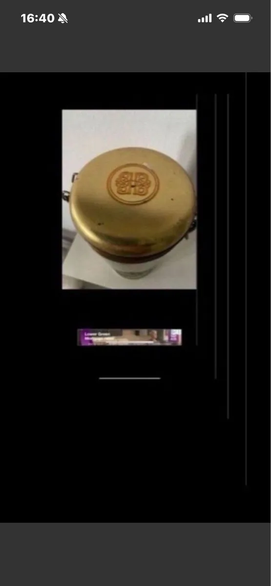 Vintage Baileys Metal display Box - Image 3