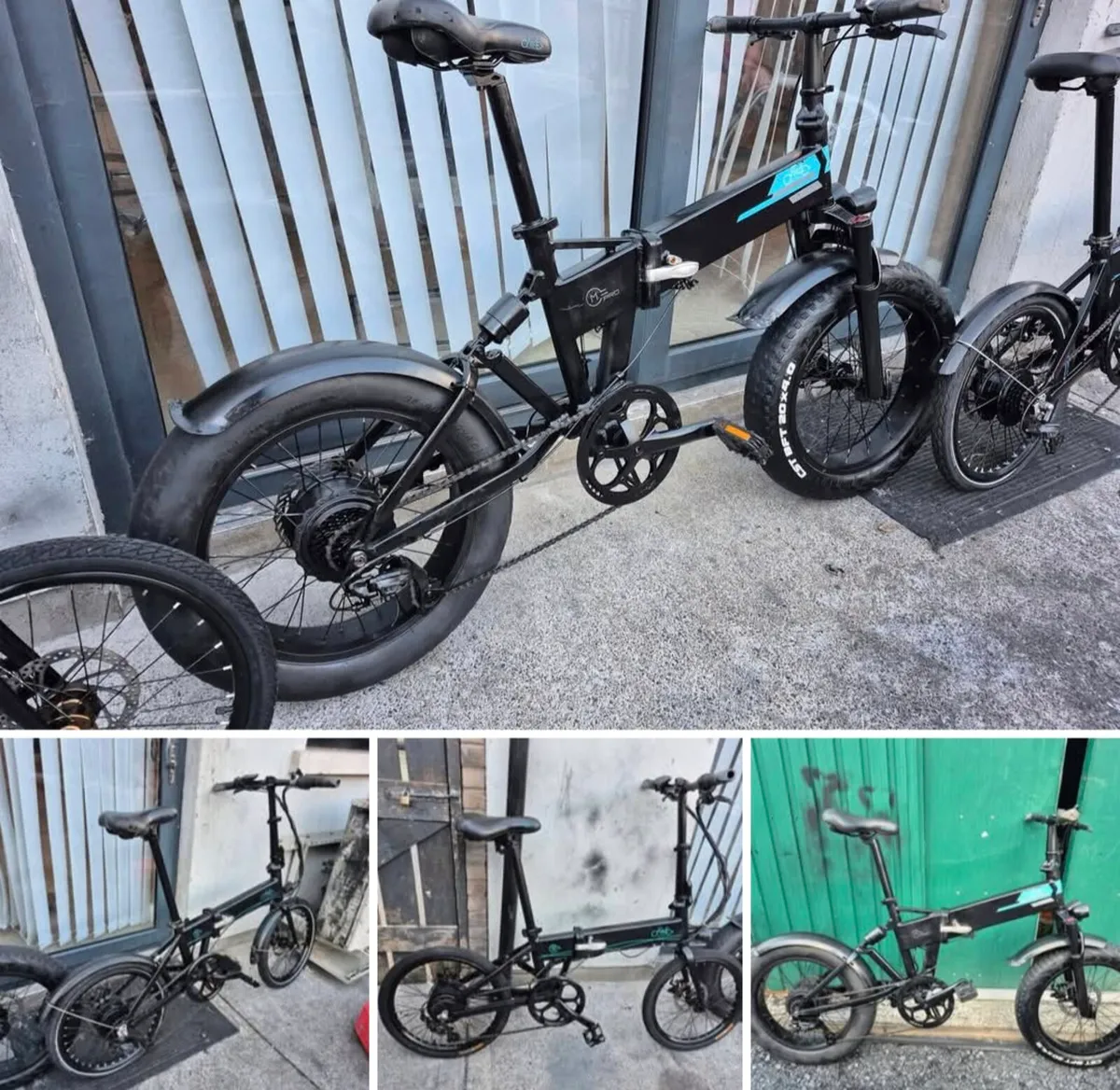 JOBLOT OF 3 ELECTRICAL BIKES FIIDO D4S FIIDO M1 PR - Image 1