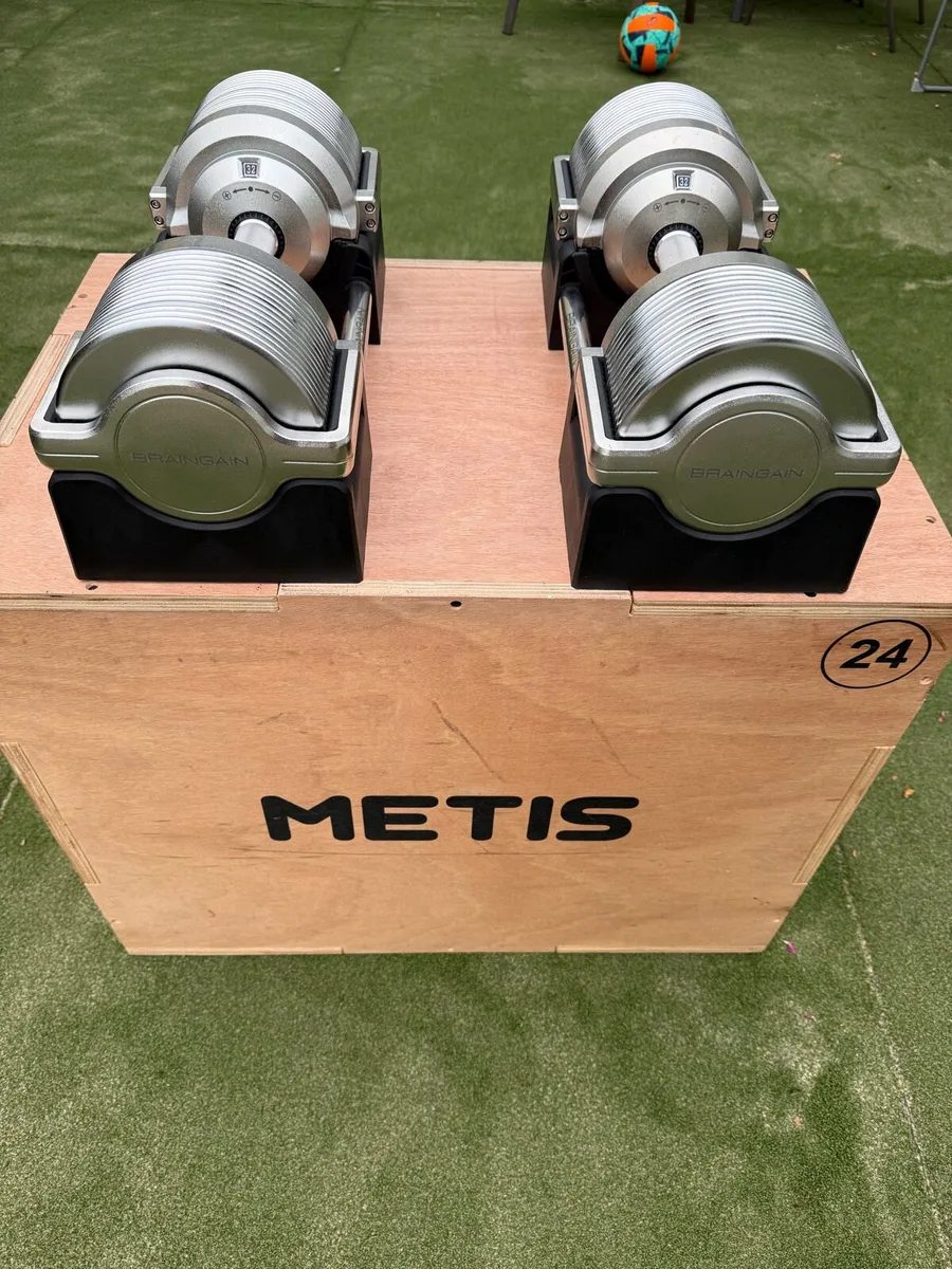 BrainGain Adjustable Dumbbells - Image 1