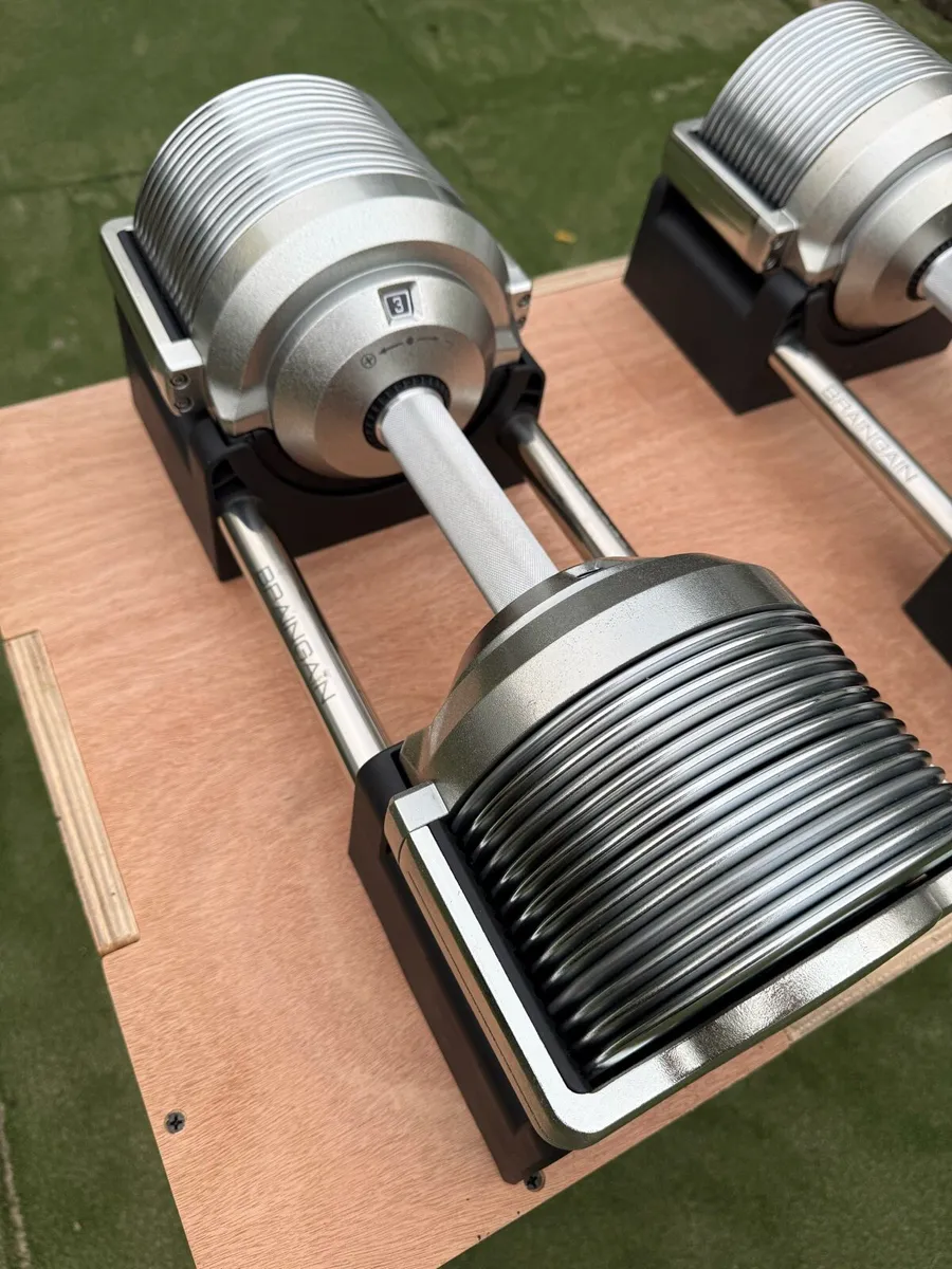 BrainGain Adjustable Dumbbells - Image 3