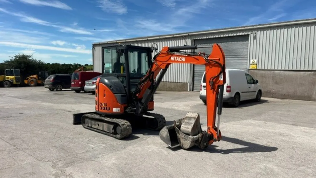 2016 Hitachi ZX 33U - 5A - Image 4