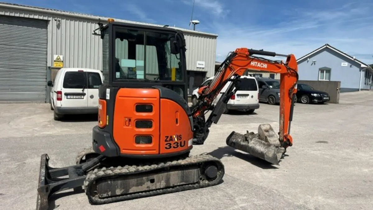 2016 Hitachi ZX 33U - 5A - Image 3