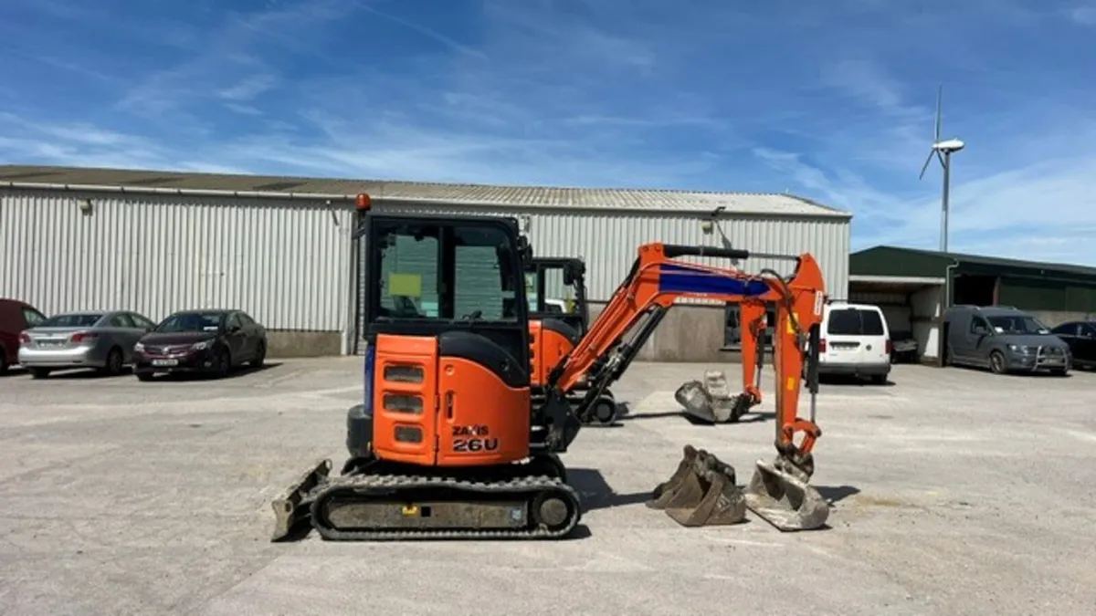 2017 Hitachi ZX 26U - Image 1