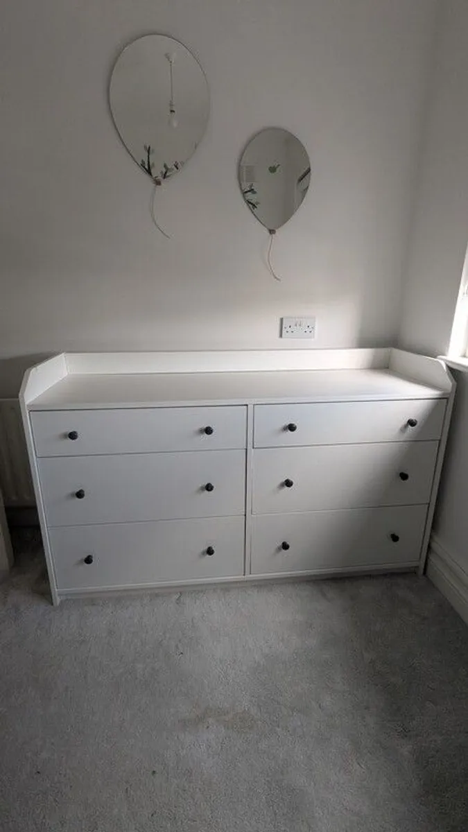 IKEA HAUGA Chest of 6 Drawers (Excellent Condition & Fully Assembled)