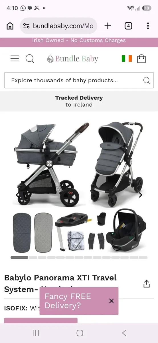 Pram  basically brand new