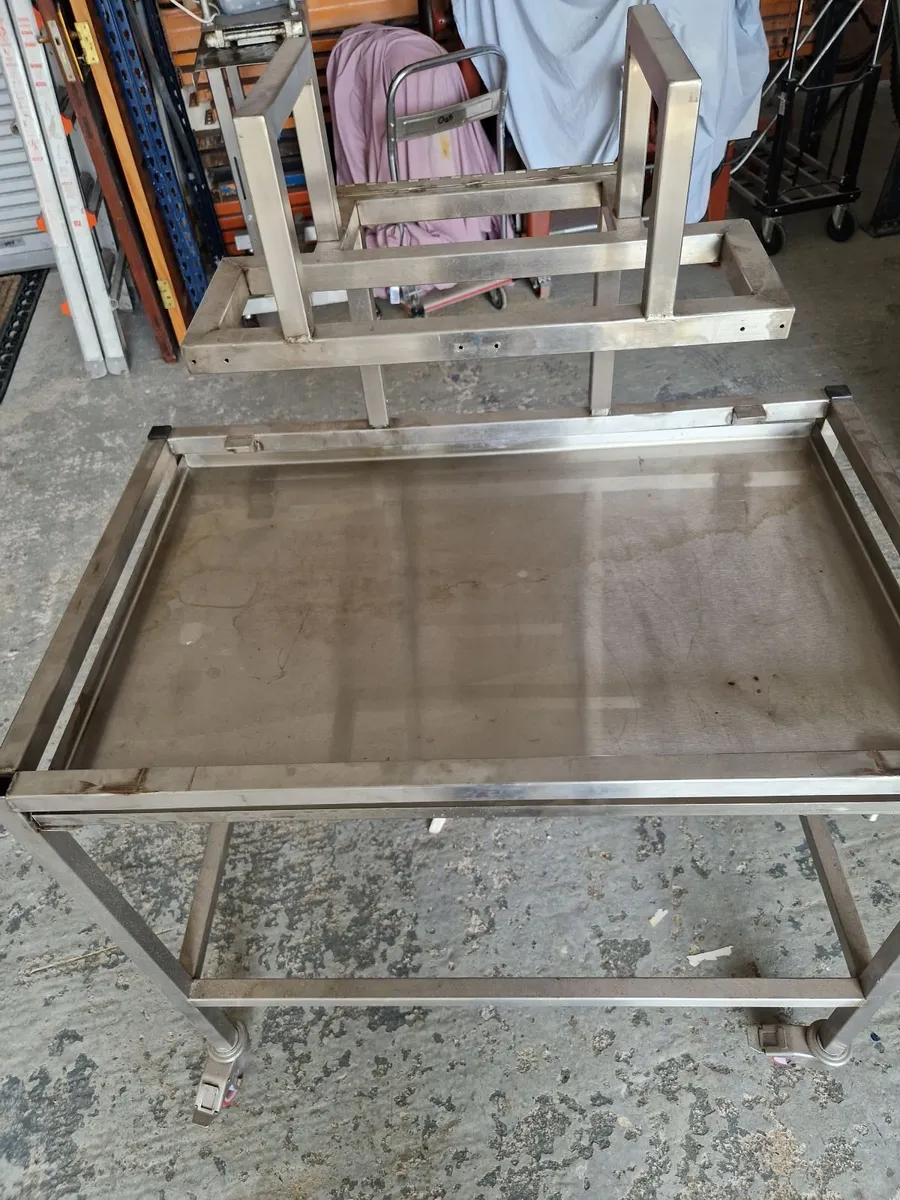 Stainless steel table - Image 2
