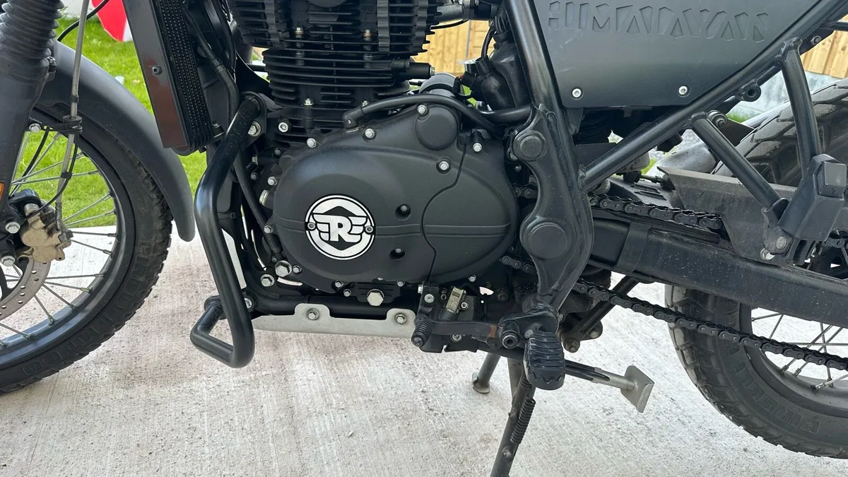 Royal Enfield Himalayan with lots of accessories - Image 2