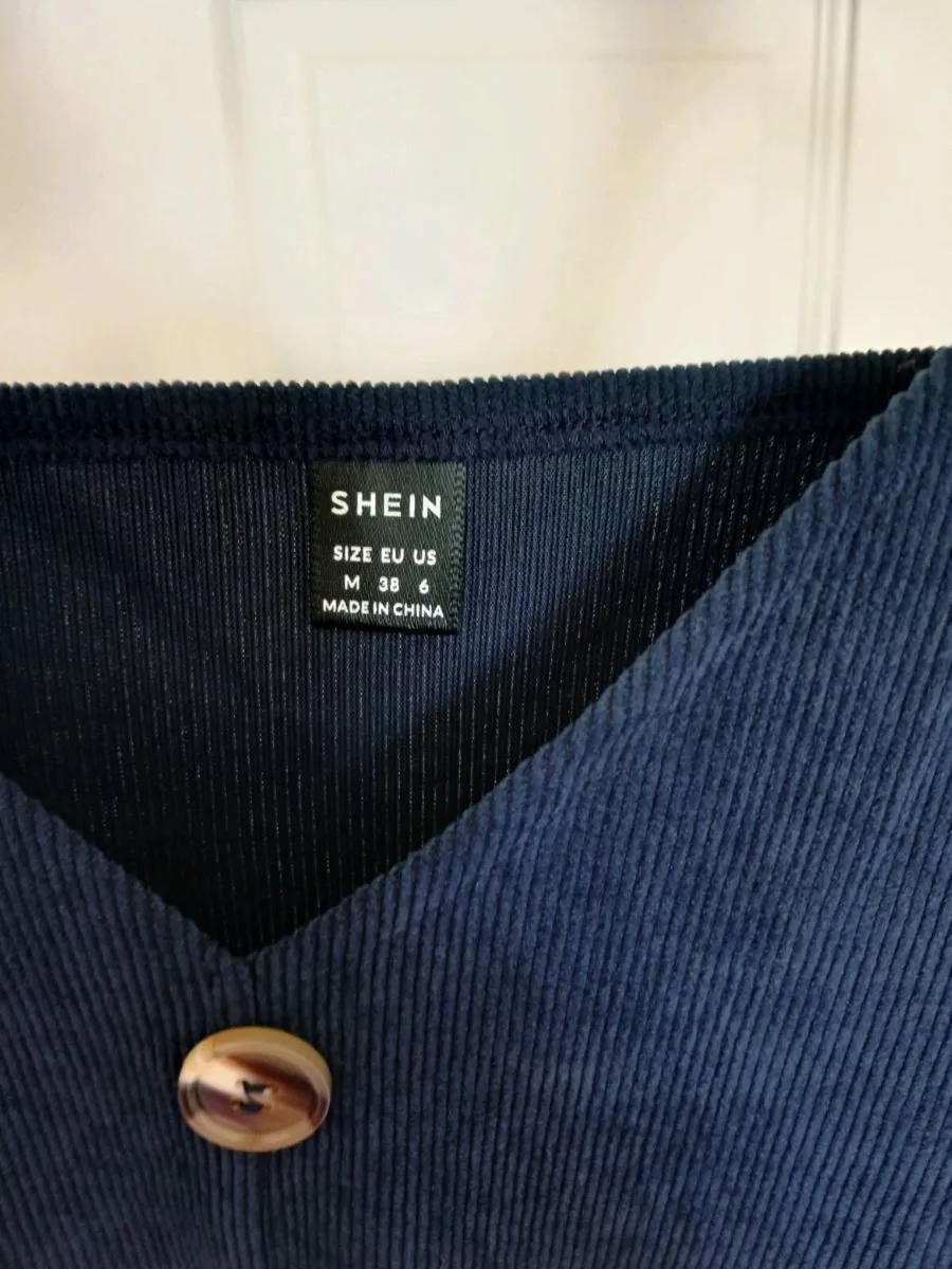Navy Pinafore Dress €6 - Image 2