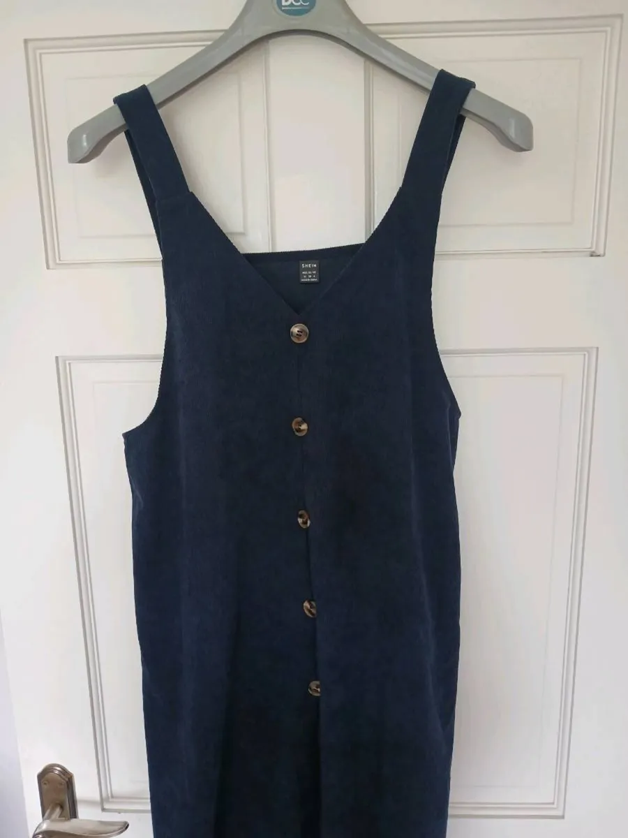Navy Pinafore Dress €6 - Image 3