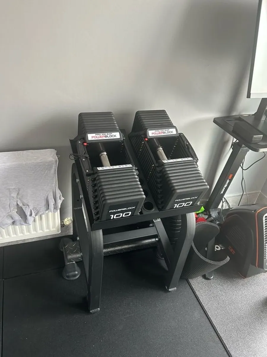 Powerblock Pro 100 Adjustable Dumbbells - Image 3