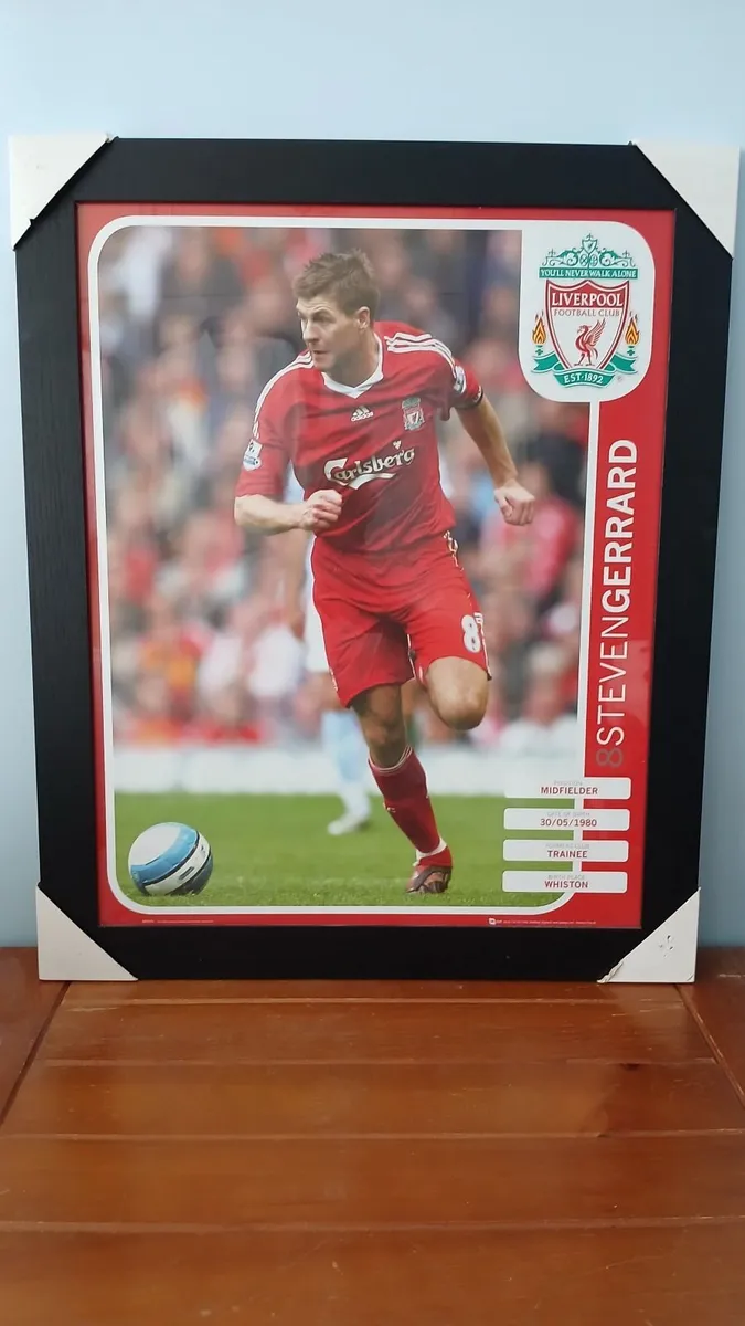 Steven Gerrard Liverpool Framed Print - New & Tags - Image 4