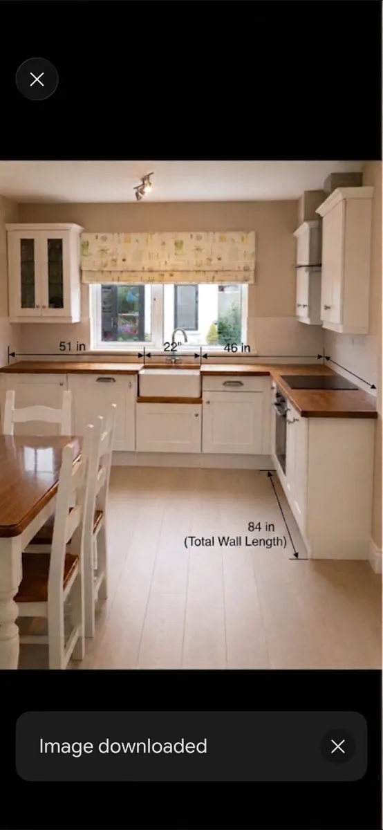Shaker painted kitchen - Image 1