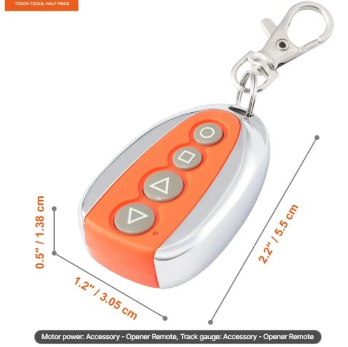 Sliding Gate Opener Remote, 40 Meters Range, - Image 3