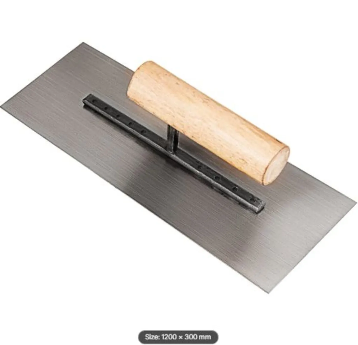 Bull Float Manganese Steel Concrete Float 1200x300 - Image 4