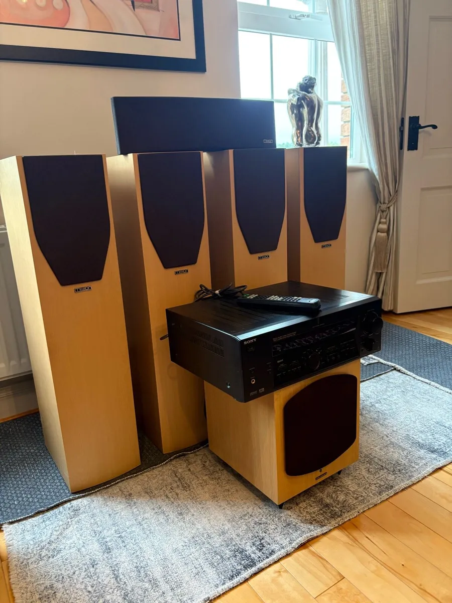 Mission 5.1 Home Cinema System + Sony AV Reciever - Image 1