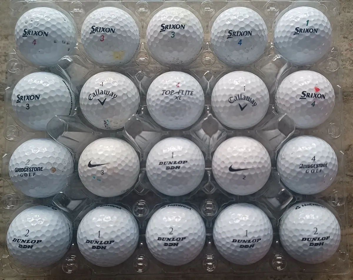 20 Assorted Golf Balls