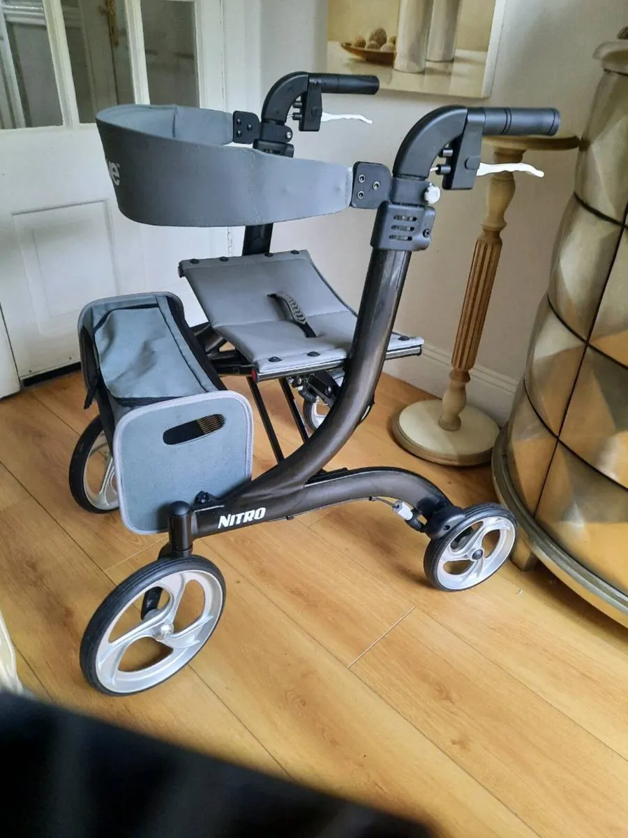 DRIVE NITRO Rollator USED FOR SHORT TIME - Image 2