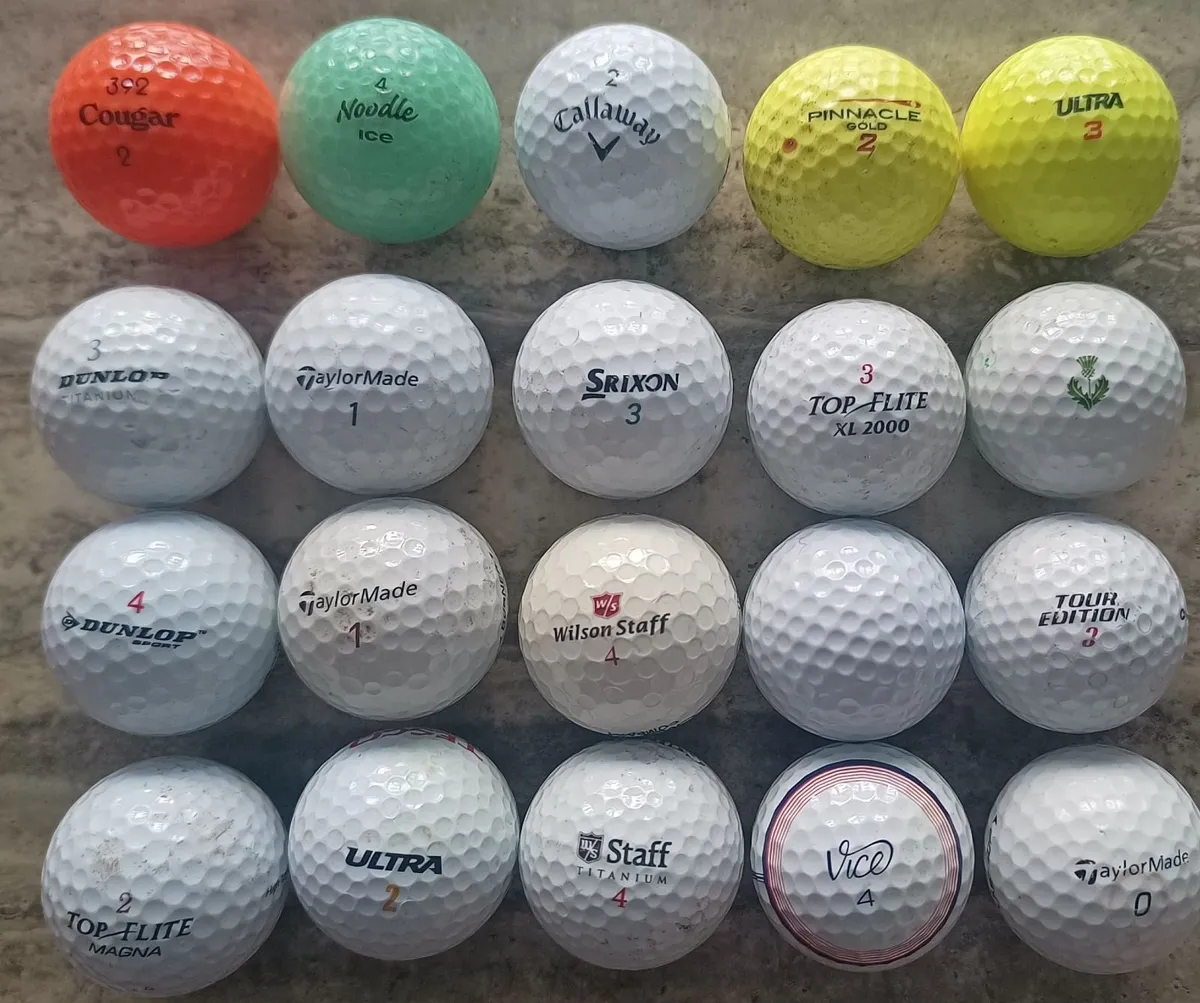 20 Golf Balls