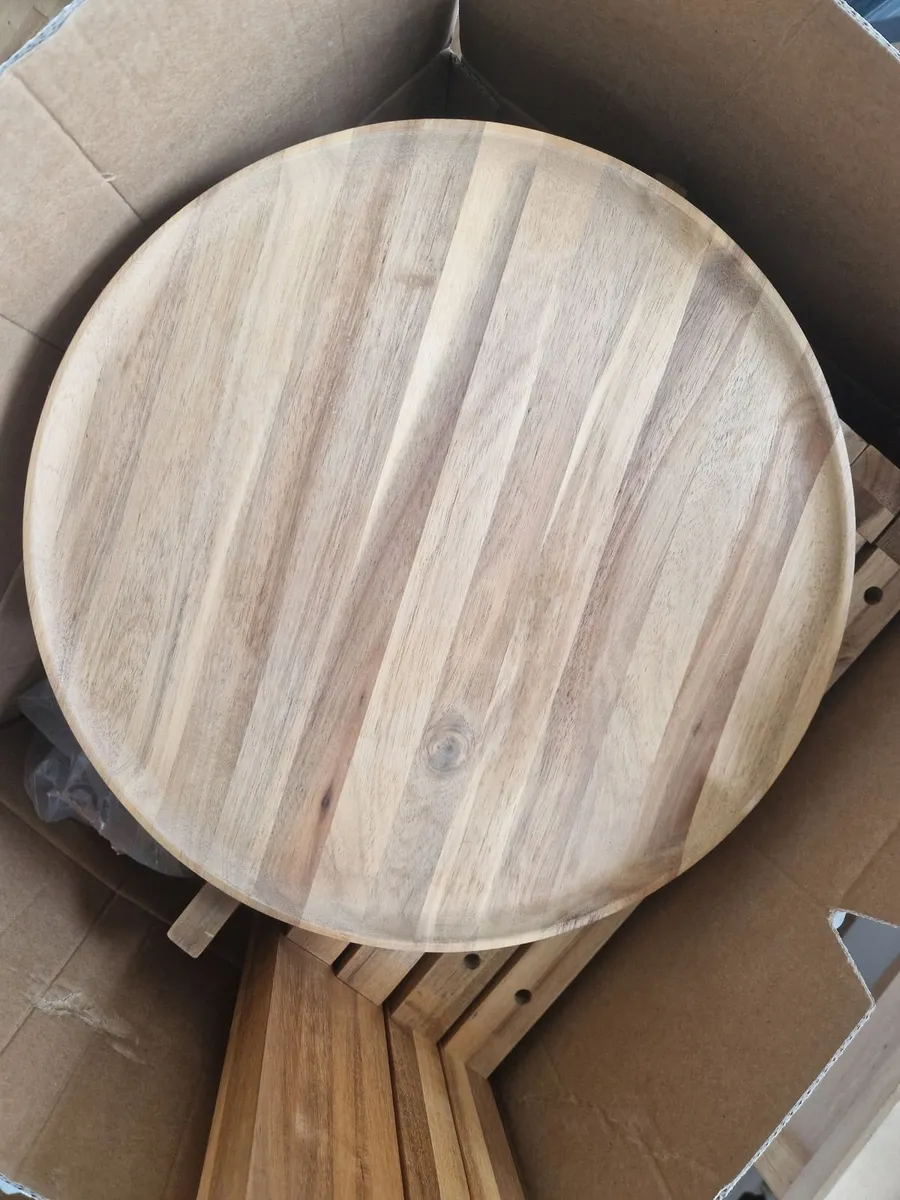 Ikea Skogsta cake or plant stand - Image 1