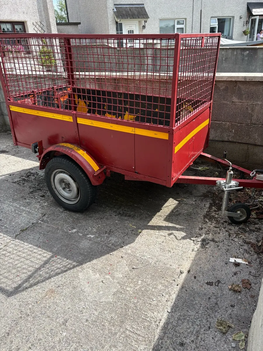 Lovely little trailer 6 foot in net 3‘3“ in width - Image 1