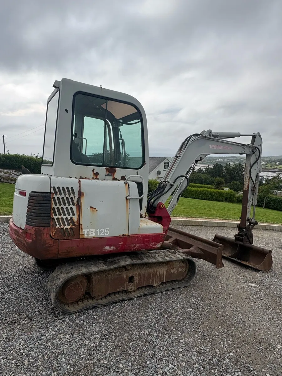 2007 Takeuchi tb 125 (3600 genuine hours) - Image 1