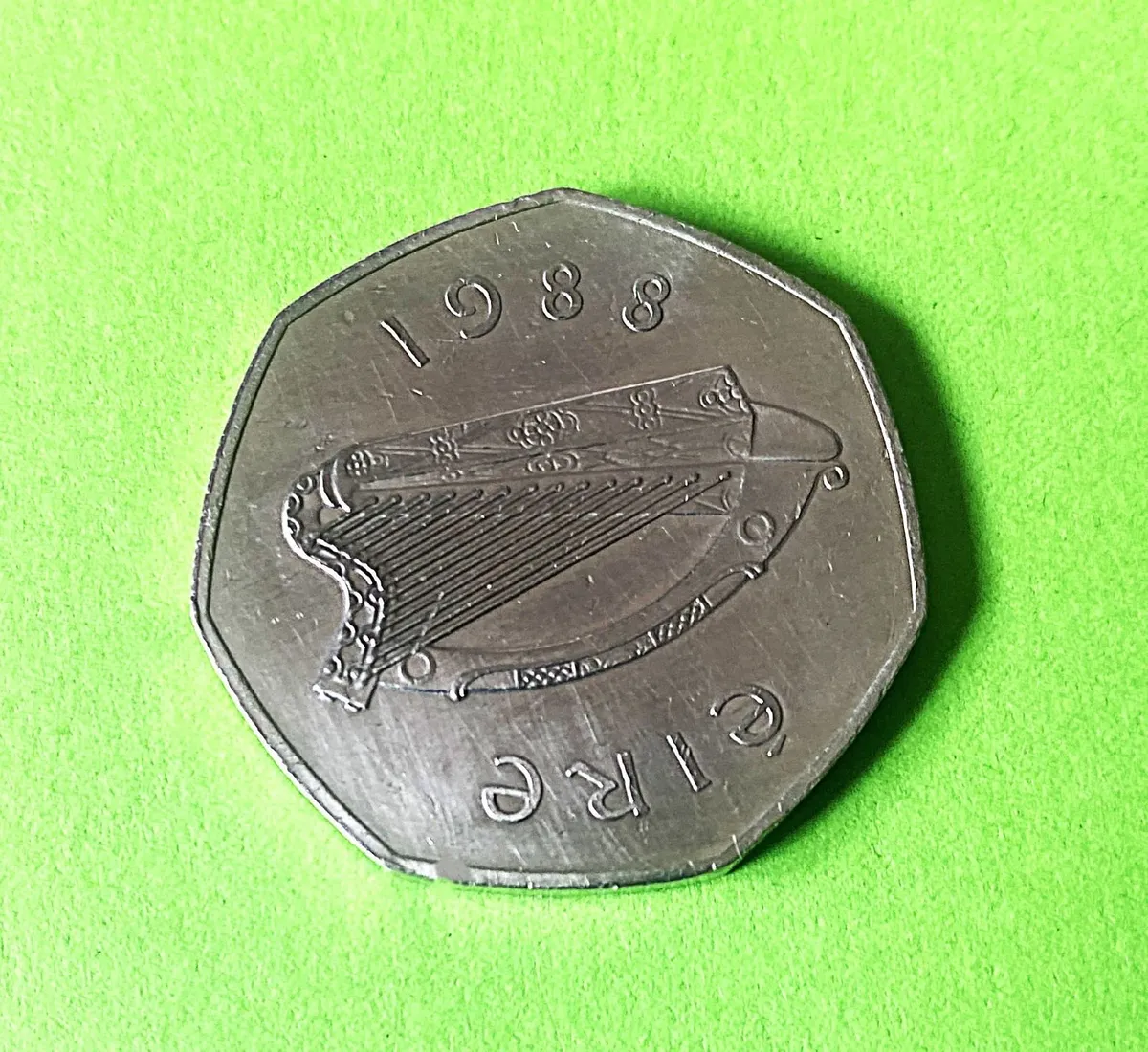 Dublin Millennium 50P Commemorative Coin. 1988 - Image 3