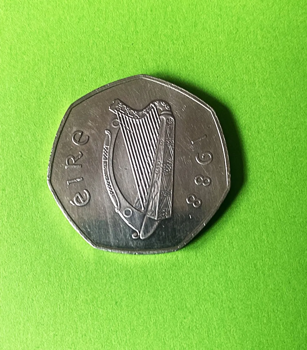 Dublin Millennium 50P Commemorative Coin. 1988 - Image 4