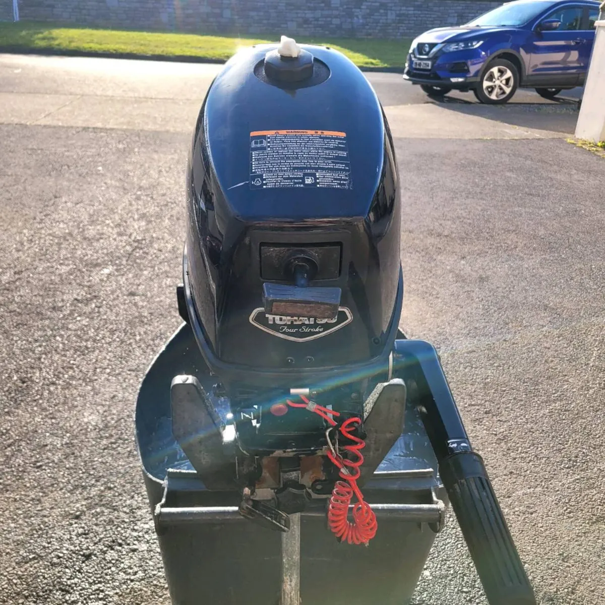Tohatsu 4hp 4stroke longshaft running perfectly - Image 3