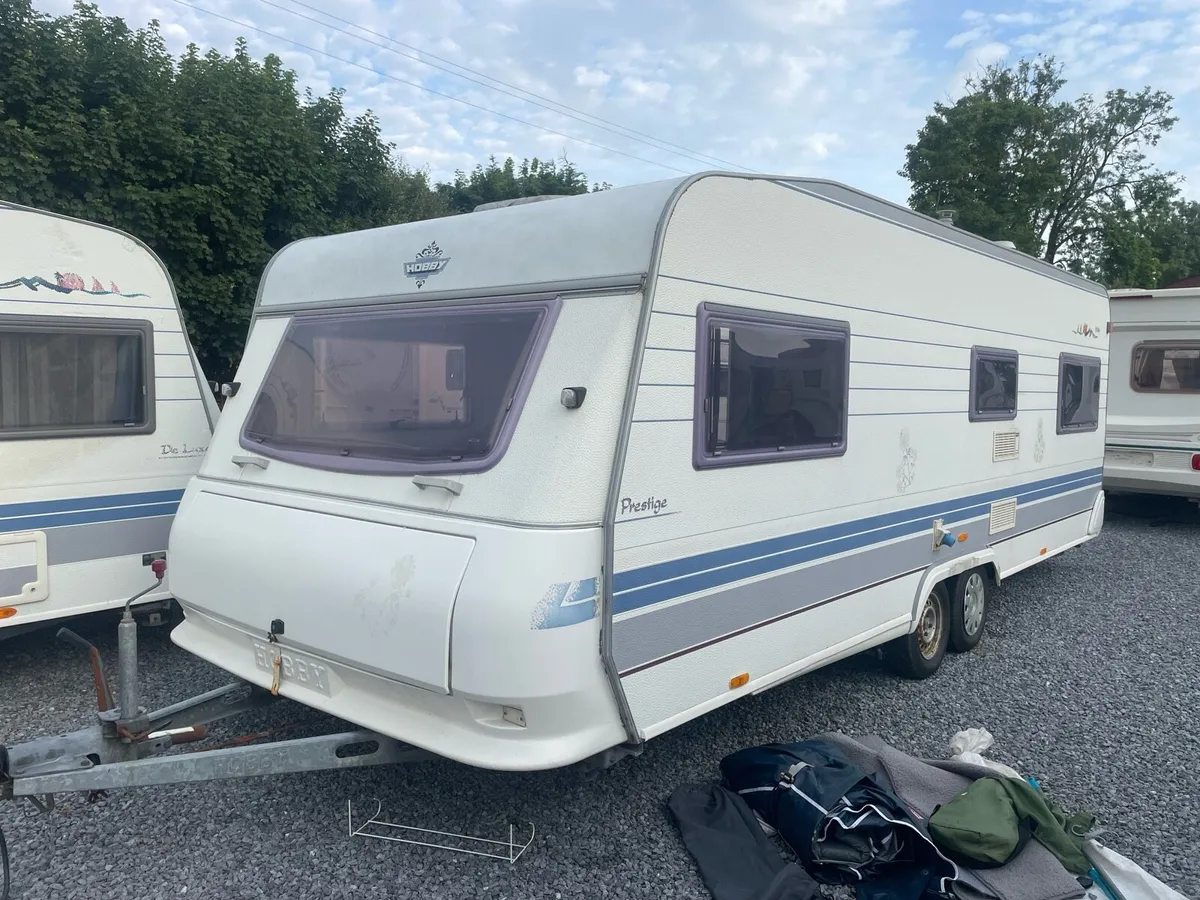 4 berth hobby caravan - Image 1