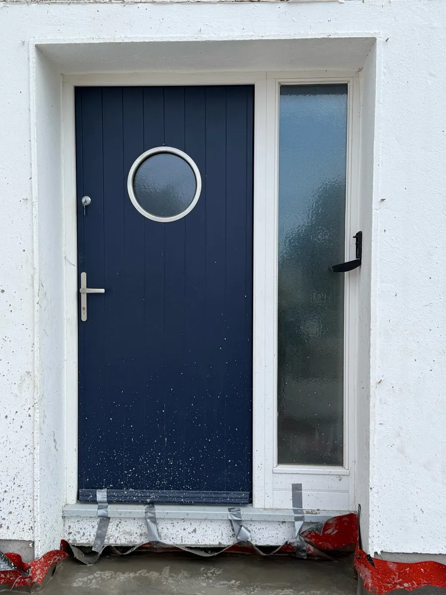 Front door and screen