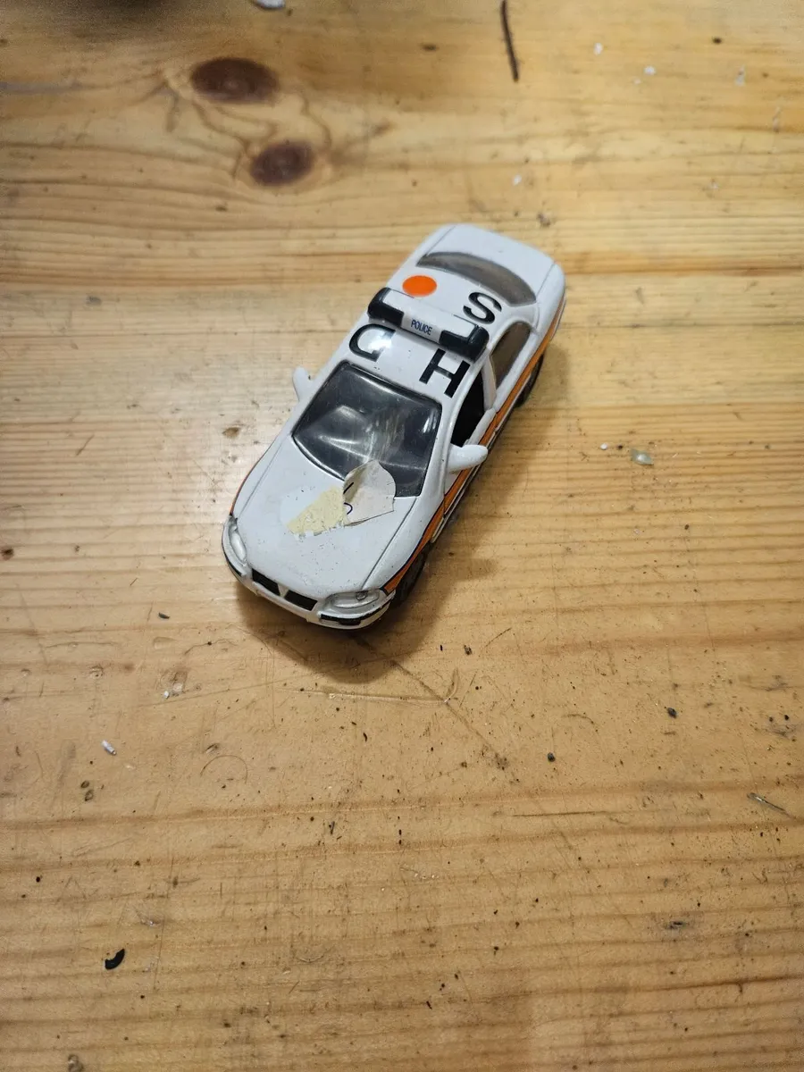 Corgi Police Car