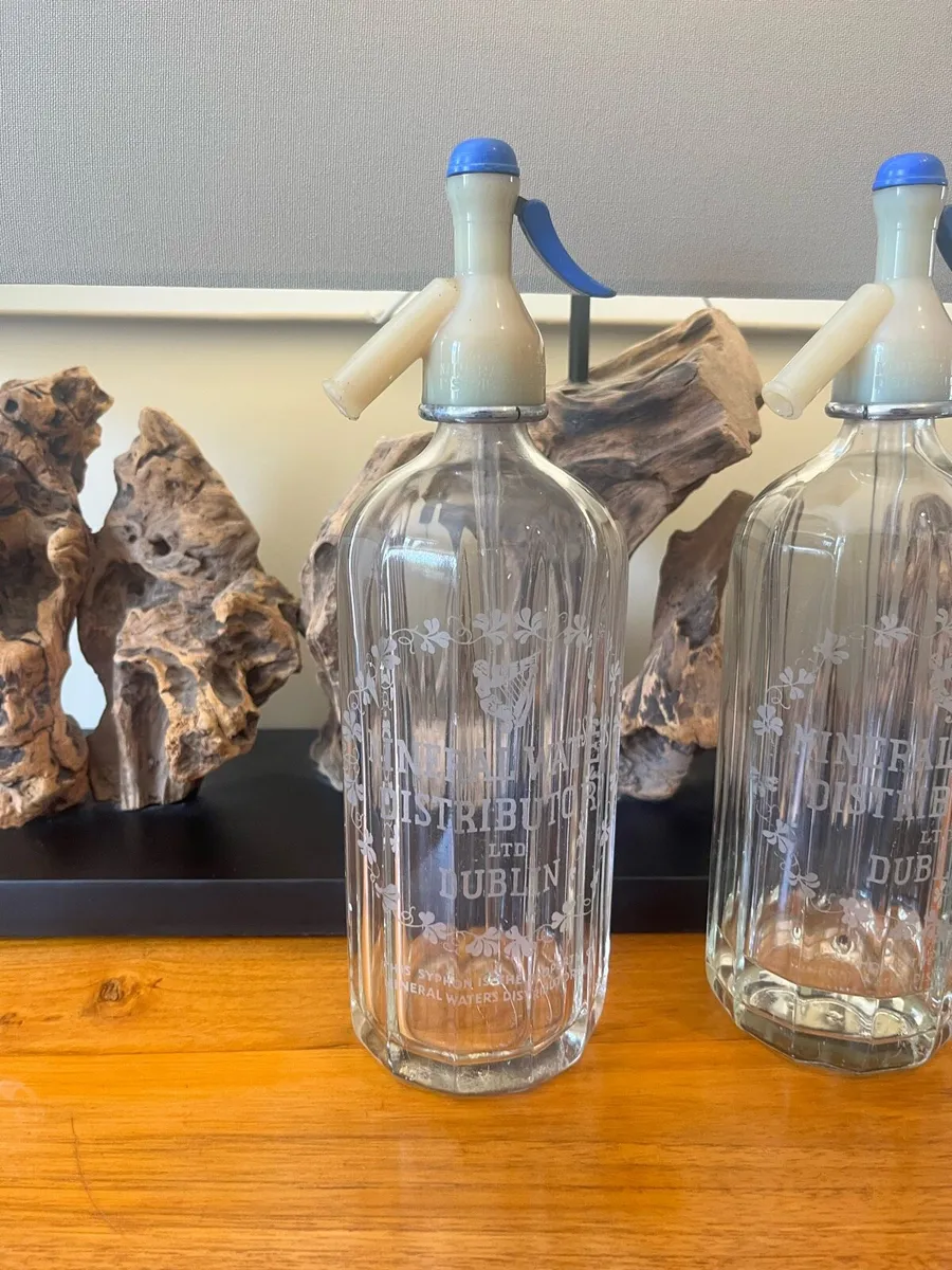 Antique Dublin Mineral Water Soda Syphons - Image 2