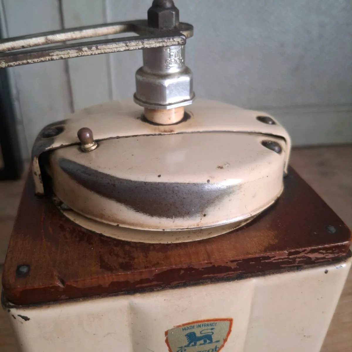 1950s Peugeot Freres Coffee Grinder - Image 3
