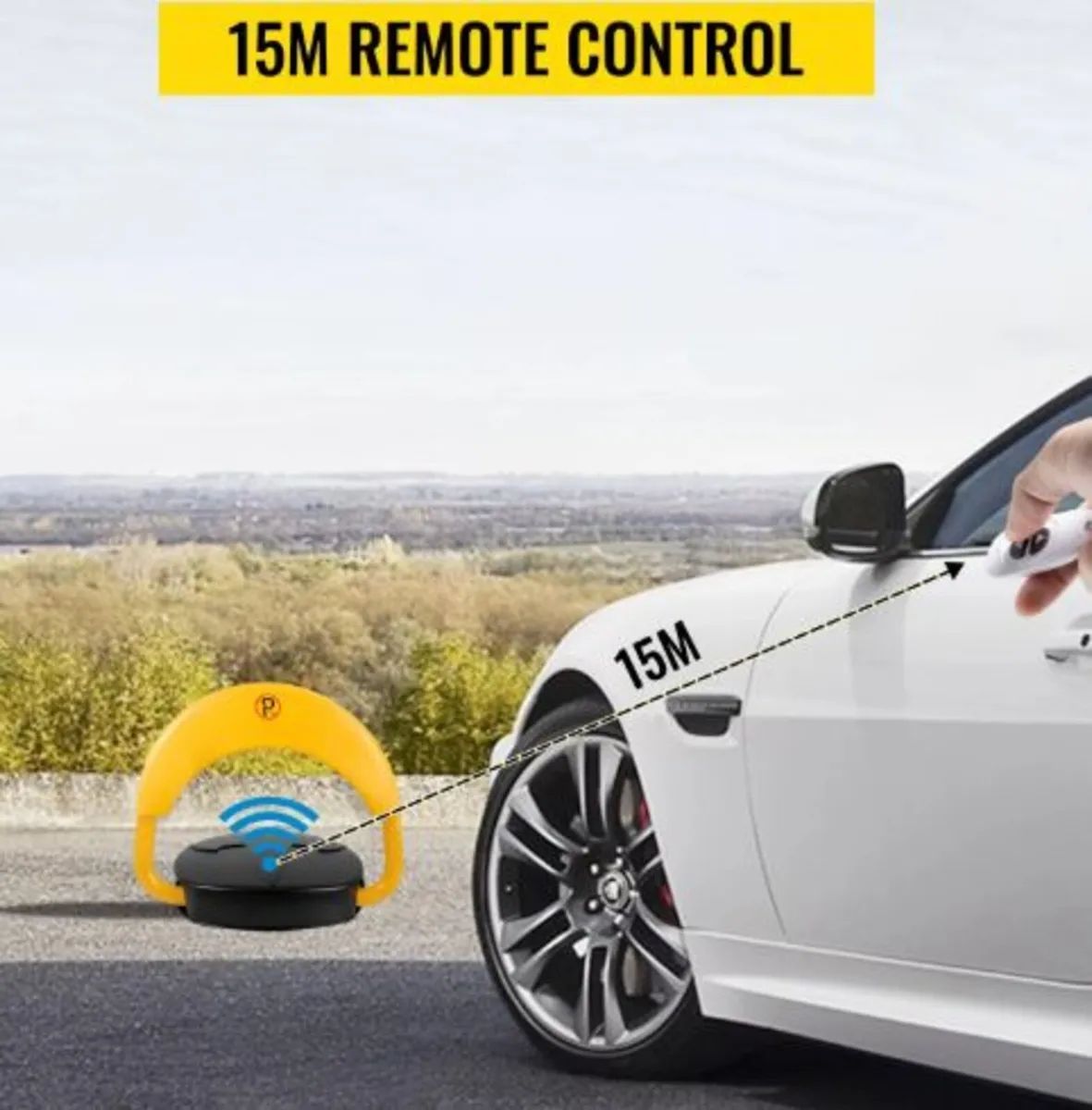 20M Automatic Remote Control Parking Lock,Carport - Image 3