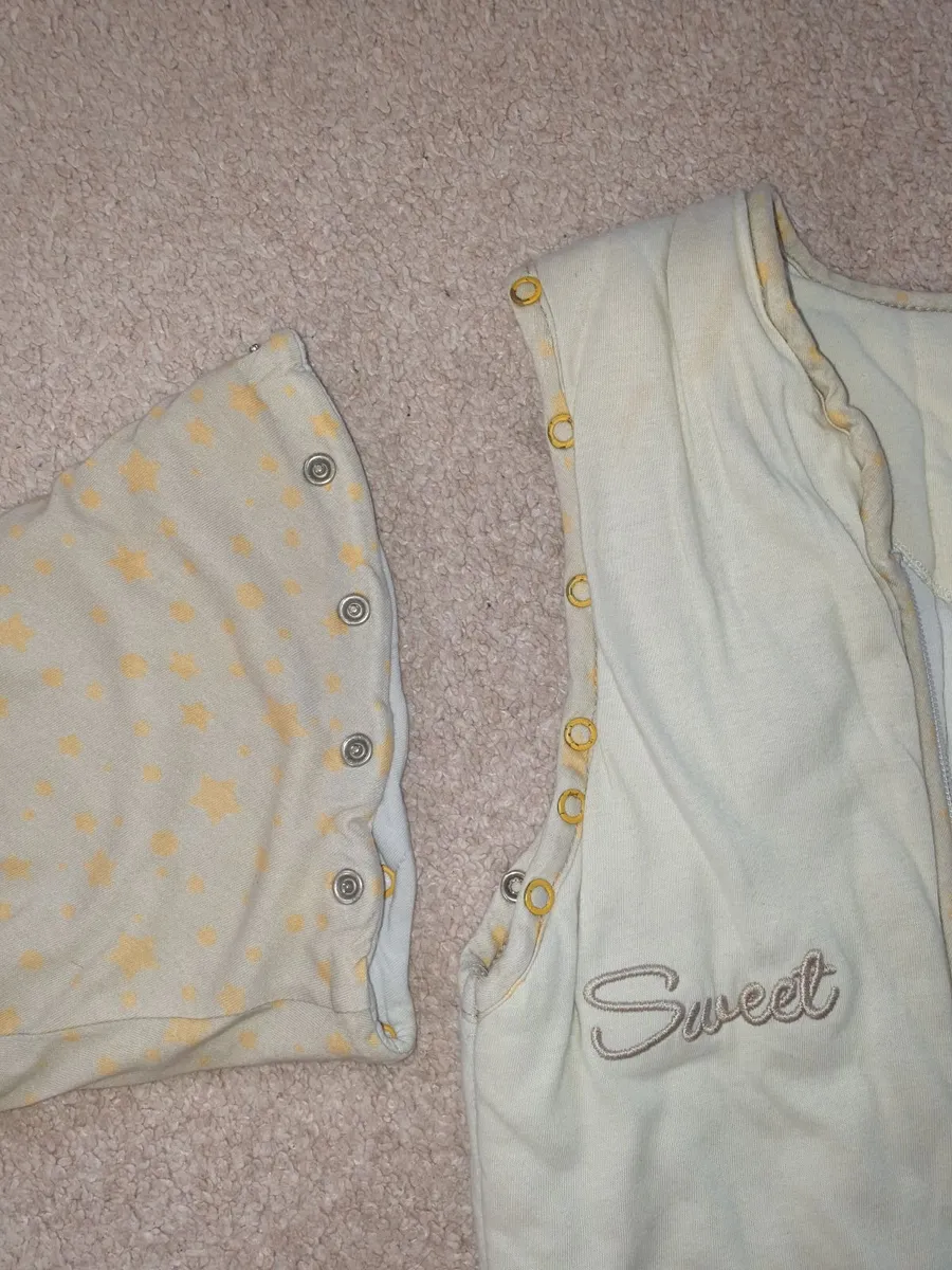 long sleeve baby sleeping bag  3.5 TOG age 6-10 - Image 2
