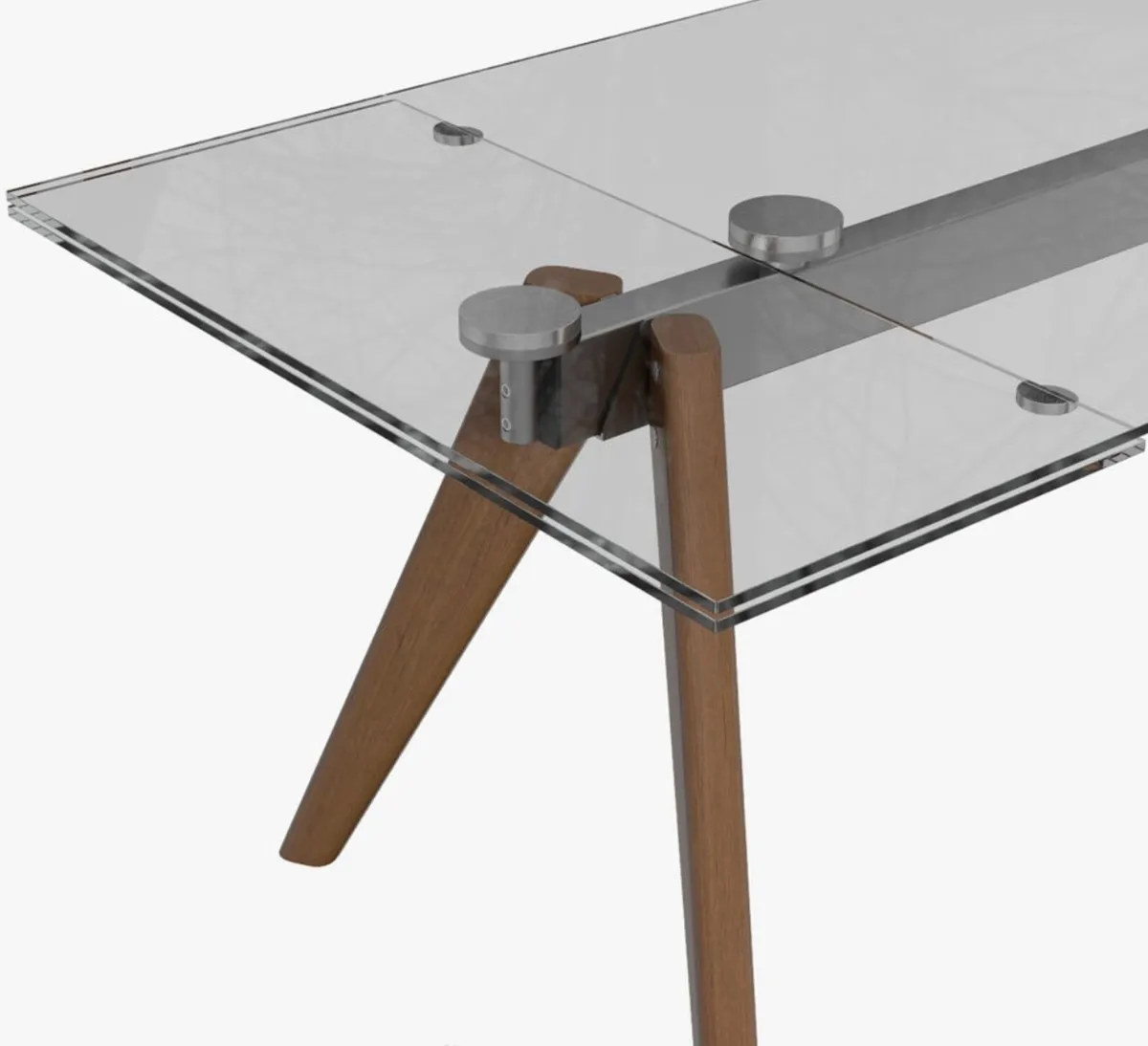 Boconcept Monza Glass Extendable Dining Table - Image 2