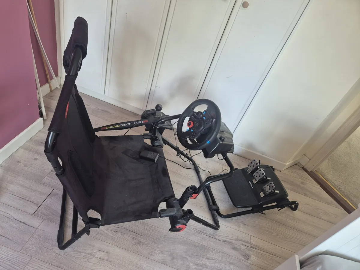 Driving Wheel & Chair - Image 1